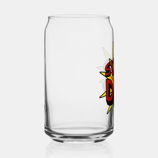 Super Pap Blikvorm Glas (Rechts)