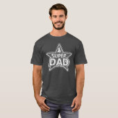 Super Pap Gray T-shirt (Voorkant volledig)