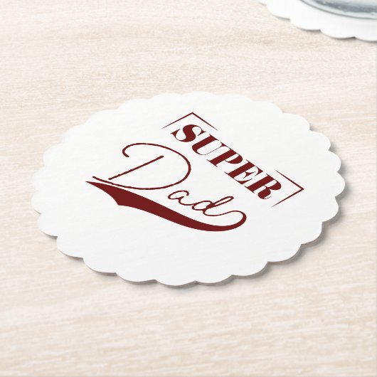 Super Pap Kartonnen Onderzetters (Gekanteld)