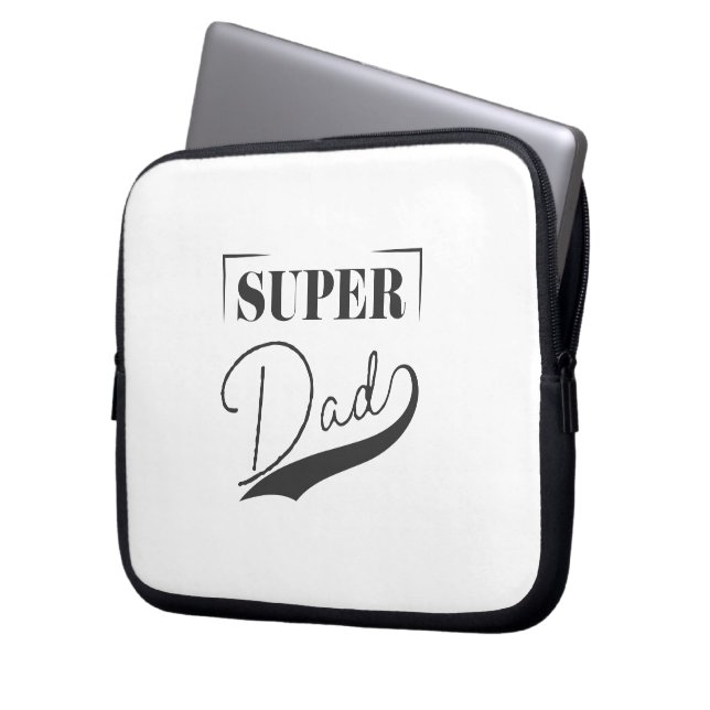 Super Pap Laptop Sleeve (Voorkant Links)