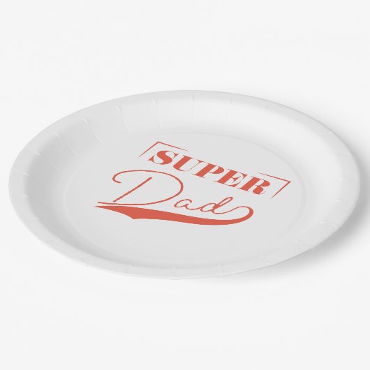 Super Pap Papieren Bordje (Gekanteld)