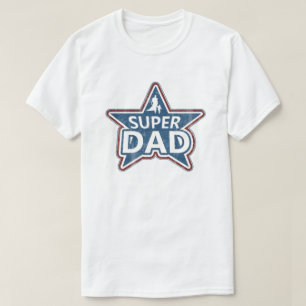 Super Pap Red White en Blue T-shirt