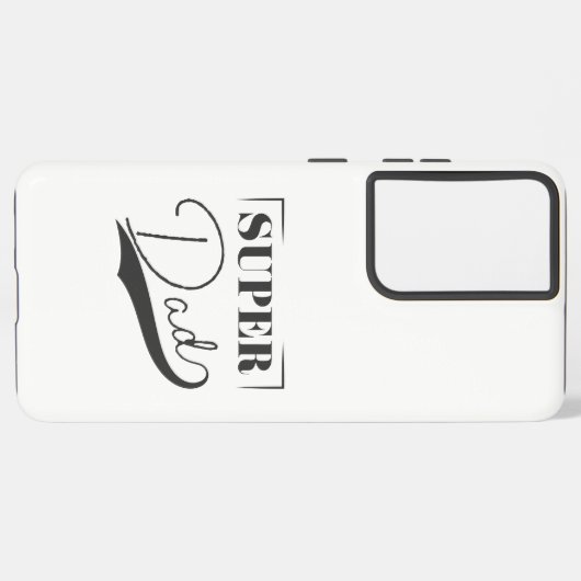 Super Pap Samsung Galaxy Hoesje (Linkerkant)