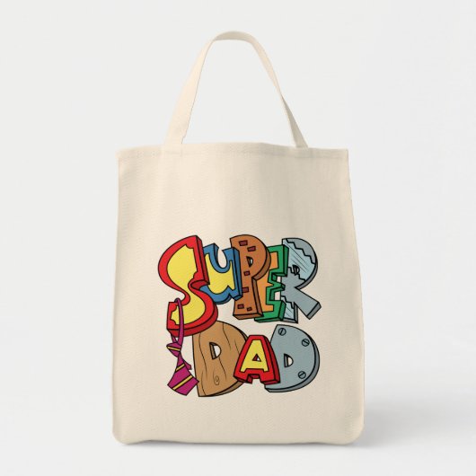 Super Pap Tote Bag (Voorkant)