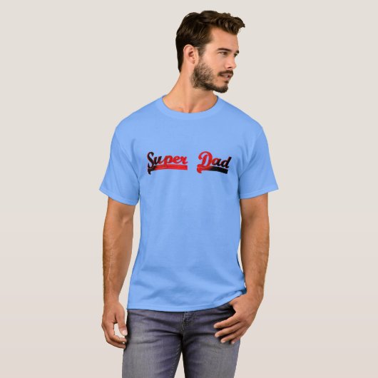 super pap vaders dag cadeauidee top t-shirt design (Voorkant volledig)