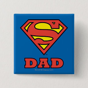 Super Pap Vierkante Button 5,1 Cm