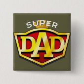 Super Pap Vierkante Button 5,1 Cm (Voorkant)