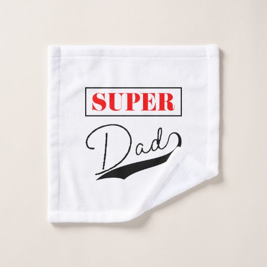 Super papa (Gant de toilette)