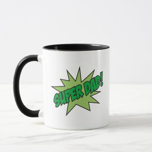 Super papa ! Café Mug (Gauche)
