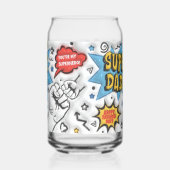 Super Papa Happy Fête des pères Puffy gonflé (Gauche)