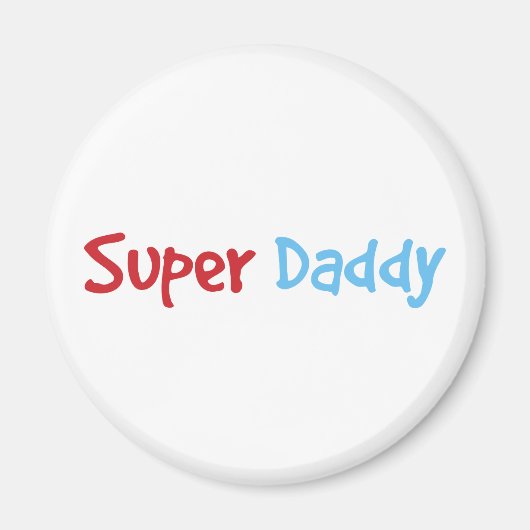 Super papa magneet (Voorkant)