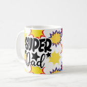 Super Papa Mug (Devant gauche)