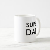 Super Papa Mug | Don du jour du père (Devant droit)