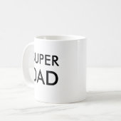 Super Papa Mug | Don du jour du père (Devant gauche)