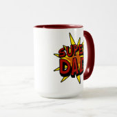 Super Papa Mugs (Devant droit)