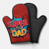 Super Papa Mustache Grunge moderne (Recto/Verso)
