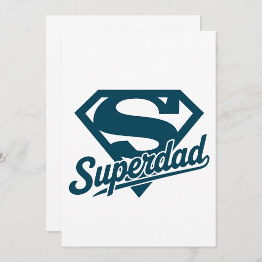 Super papa ooit kaart (Voorkant / Achterkant)