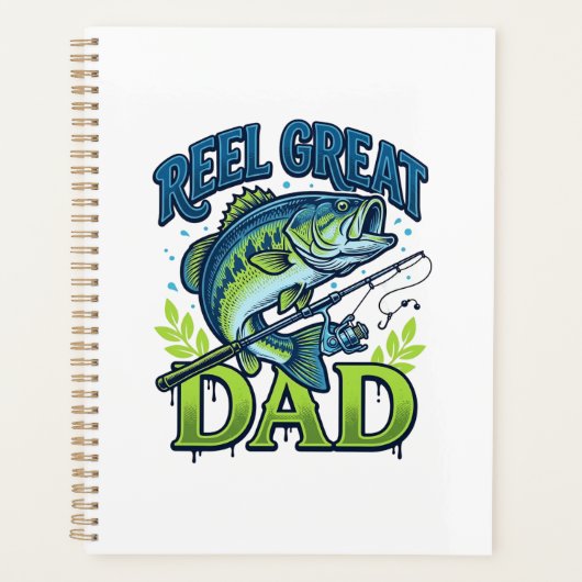 Super Papa Pêche à la Bass Conception Vectorielle (Devant)