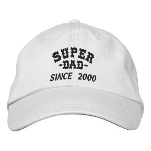 Super papa sinds geborduurde pet