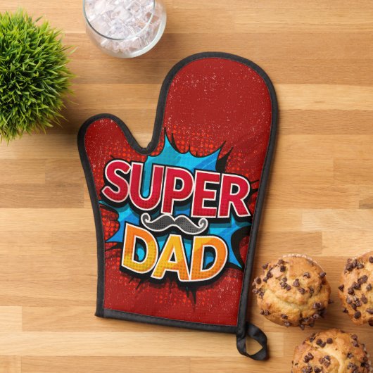 Super papa snor moderne grunge ovenwant (Top down)