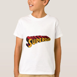 Super Papa Superdad Grappige Superheld Vader T-shirt