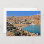 Super Paradise Beach Briefkaart (Voorkant / Achterkant)