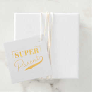 Super Parent Bedankjes Labels