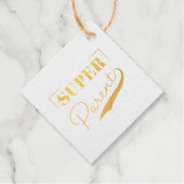 Super Parent Bedankjes Labels (Voorkant)