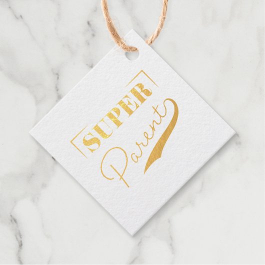 Super Parent Bedankjes Labels (Voorkant)