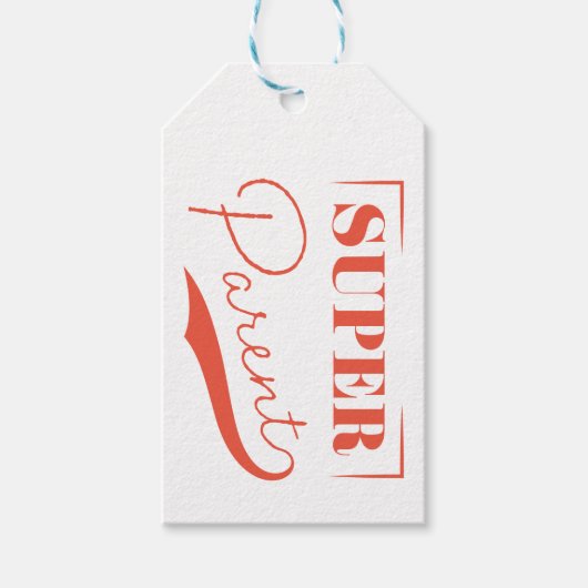 Super Parent Cadeaulabel (Voorkant)