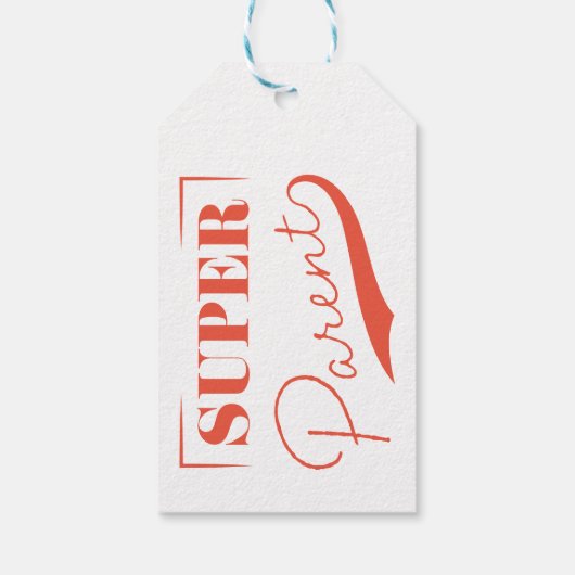 Super Parent Cadeaulabel (Achterkant)
