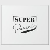 Super Parent Cadeaupapier (Vlak)