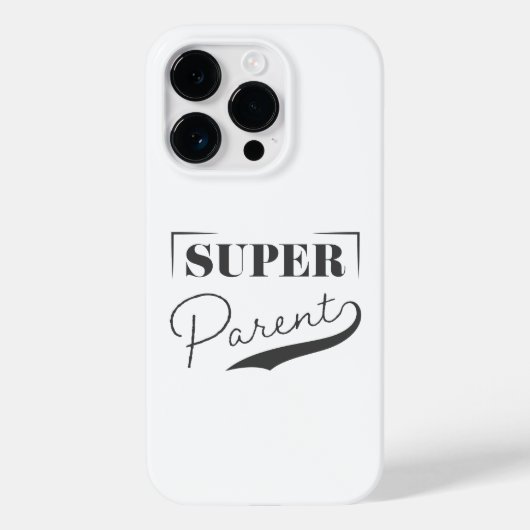 Super Parent Case-Mate iPhone Case (Achterkant)
