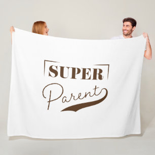 Super Parent Fleece Deken