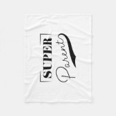 Super Parent Fleece Deken (Voorkant)