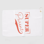 Super Parent Golfhanddoek (Horizontaal)