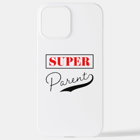 Super Parent iPhone Hoesje (Achterkant)