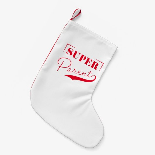 Super Parent Kleine Kerstsok (Voorkant (Hangend))
