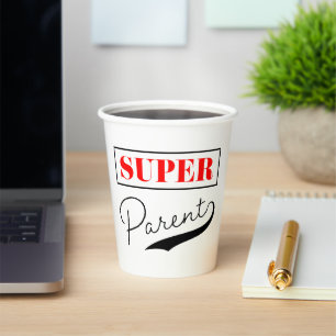 Super Parent Papieren Bekers