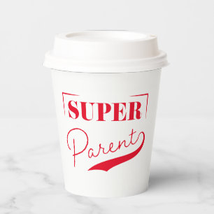 Super Parent Papieren Bekers