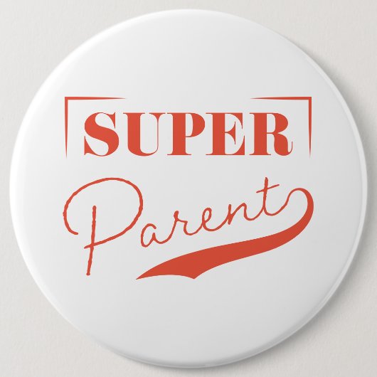 Super Parent Ronde Button 6,0 Cm (Voorkant)