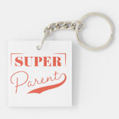 Super Parent Sleutelhanger (Achterkant)