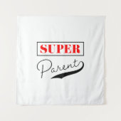 Super Parent Wandkleed (Voorkant)