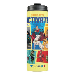 Super-Pets & Justice League - Activate! Thermosbeker