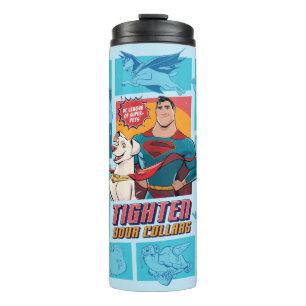 Super Pets & Justice League - Draai je vingers aan Thermosbeker