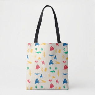 Super Pets & Justice League Silhouette Pattern Draagtas