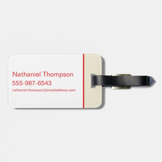 Super-Pets patrouillerende metropolis Bagagelabel (Achterkant horizontaal)