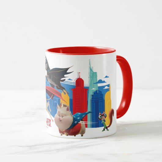 Super-Pets patrouillerende metropolis Mok (Voorkant rechts)