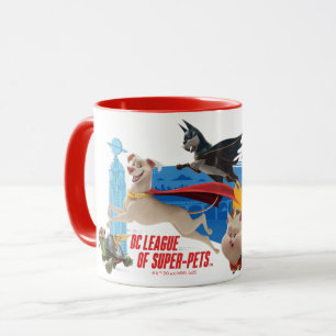 Super-Pets patrouillerende metropolis Mok