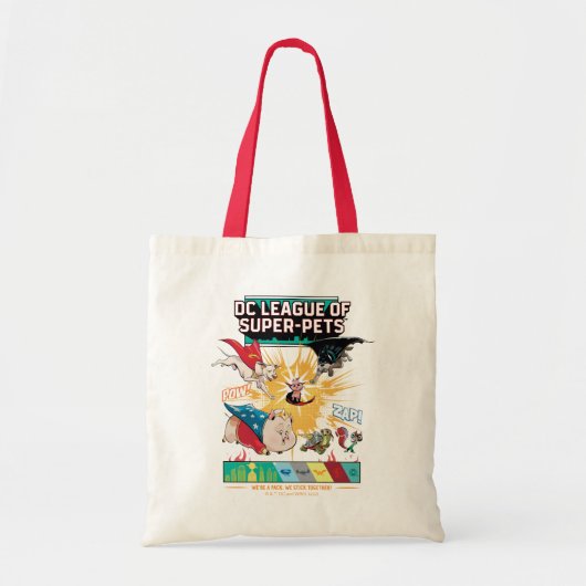 Super-Pets: We zijn een pak, we steken samen! Tote Bag (Voorkant)